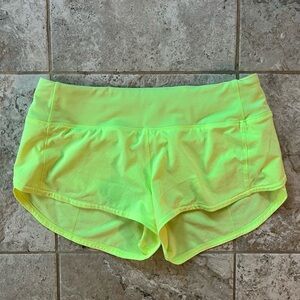 Lululemon Speed Up 2.5in shorts